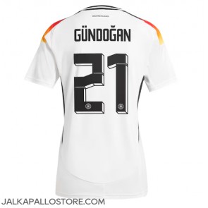 Saksa Ilkay Gundogan #21 Kotipaita Naisten EM-Kisat 2024 Lyhythihainen
